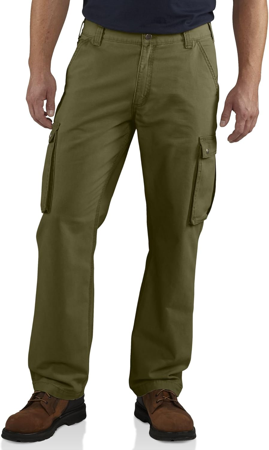 Carhartt 100272 Men's Rugged Cargo Pant Relaxed Fit Army Green 36W x