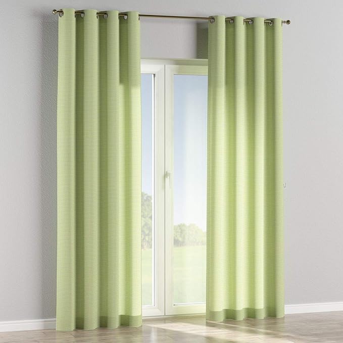 Amazon.de: Dekoria maßgeschneiderter Vorhang mit Ösen Blickdicht Größe