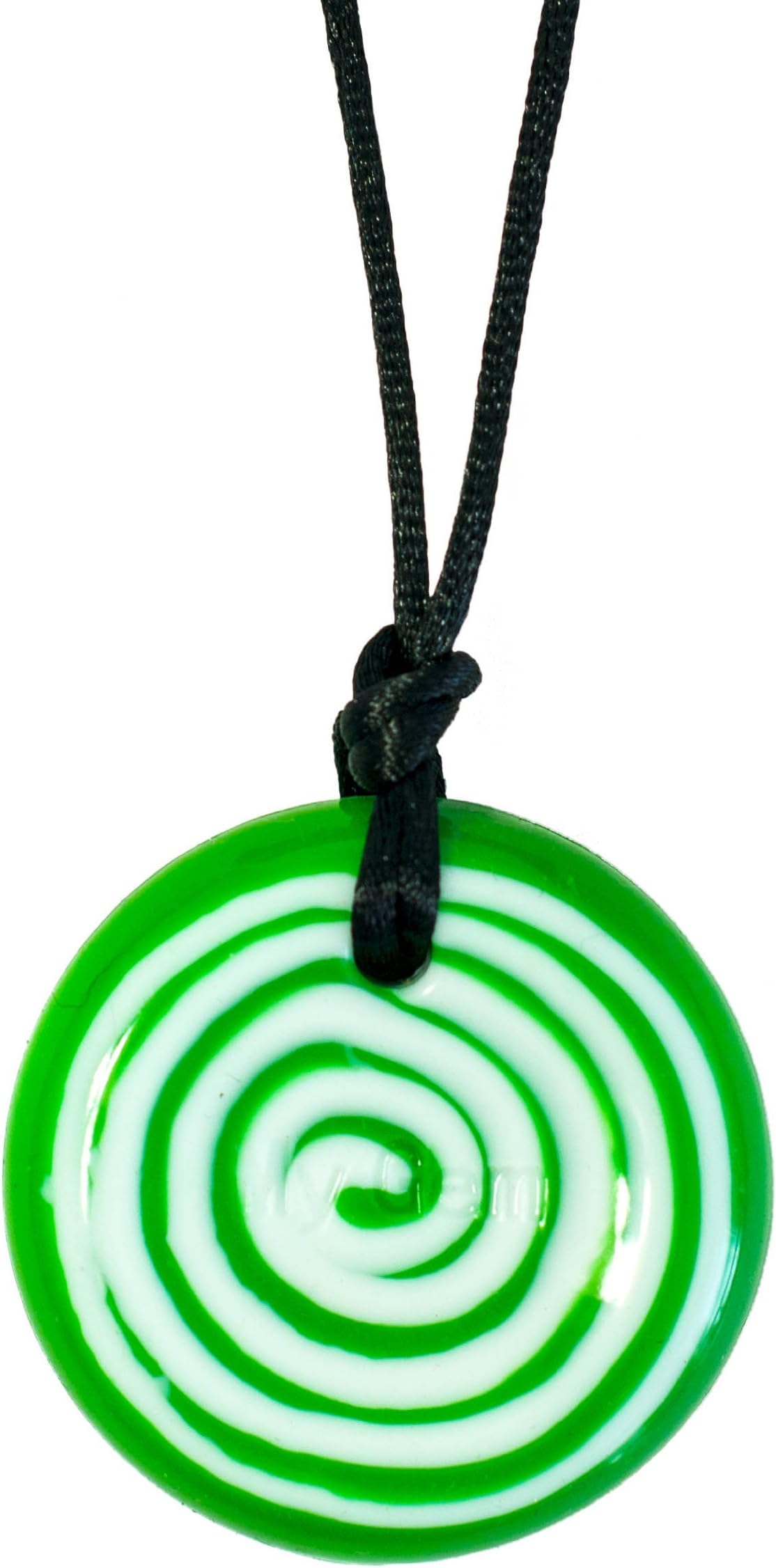 Disc Pendant - Gremlin - Chew Necklace for Sensory, Oral Motor, Anxiety, Autism, ADHD