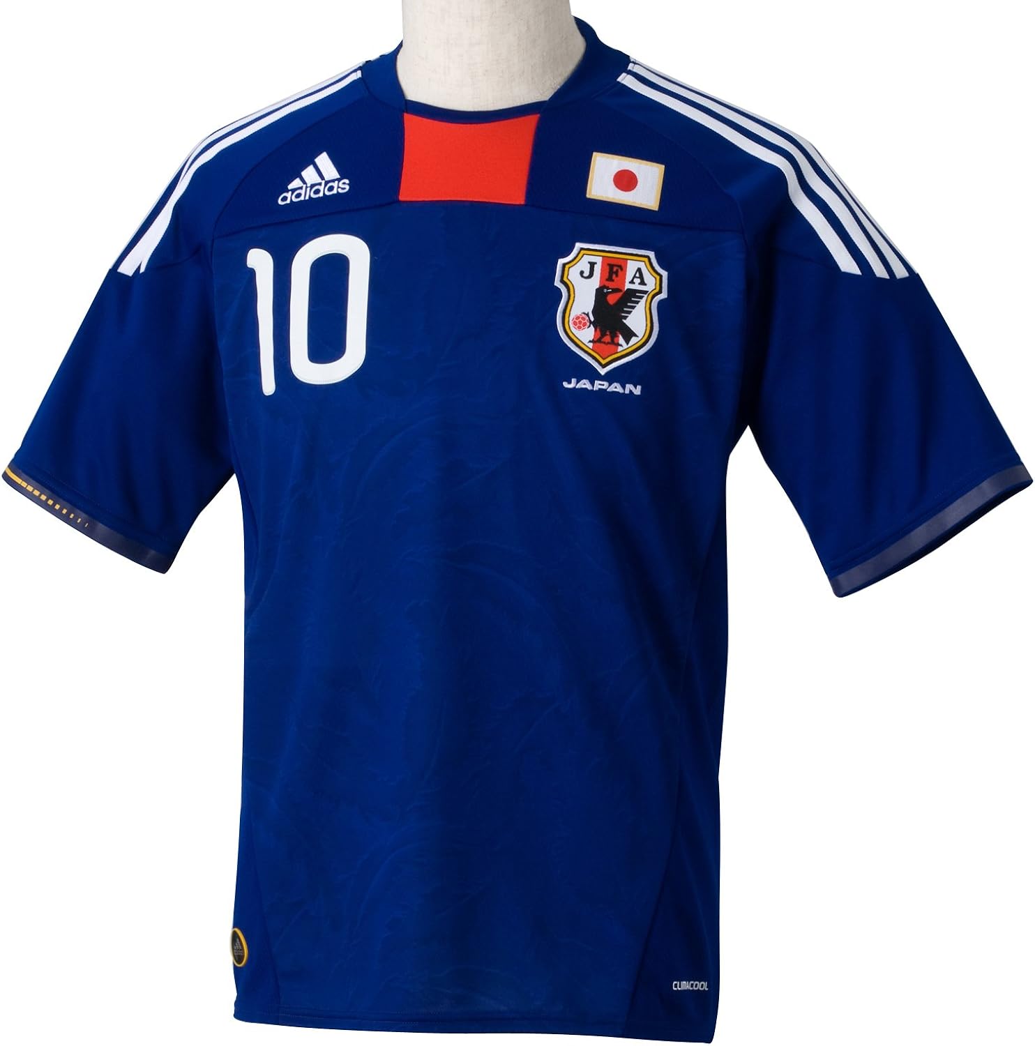 Amazon アディダス Adidas 日本代表 ホーム レプリカシャツ 背番号10 中村俊介 Kf925 P Japanblue M サッカー フットサル レプリカユニフォーム 通販