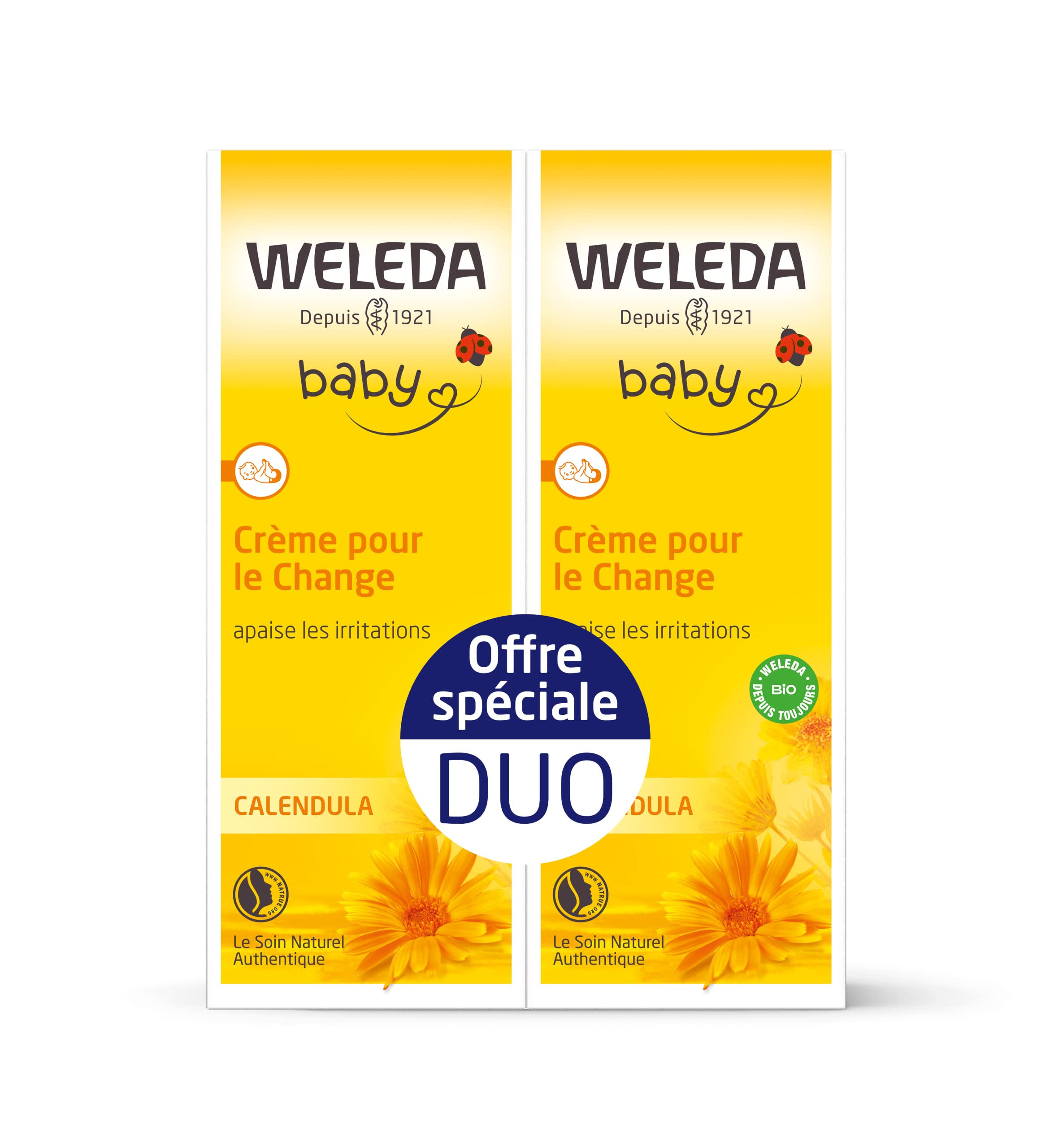 Weleda Baby Change Cream Calendula 2 x 75ml
