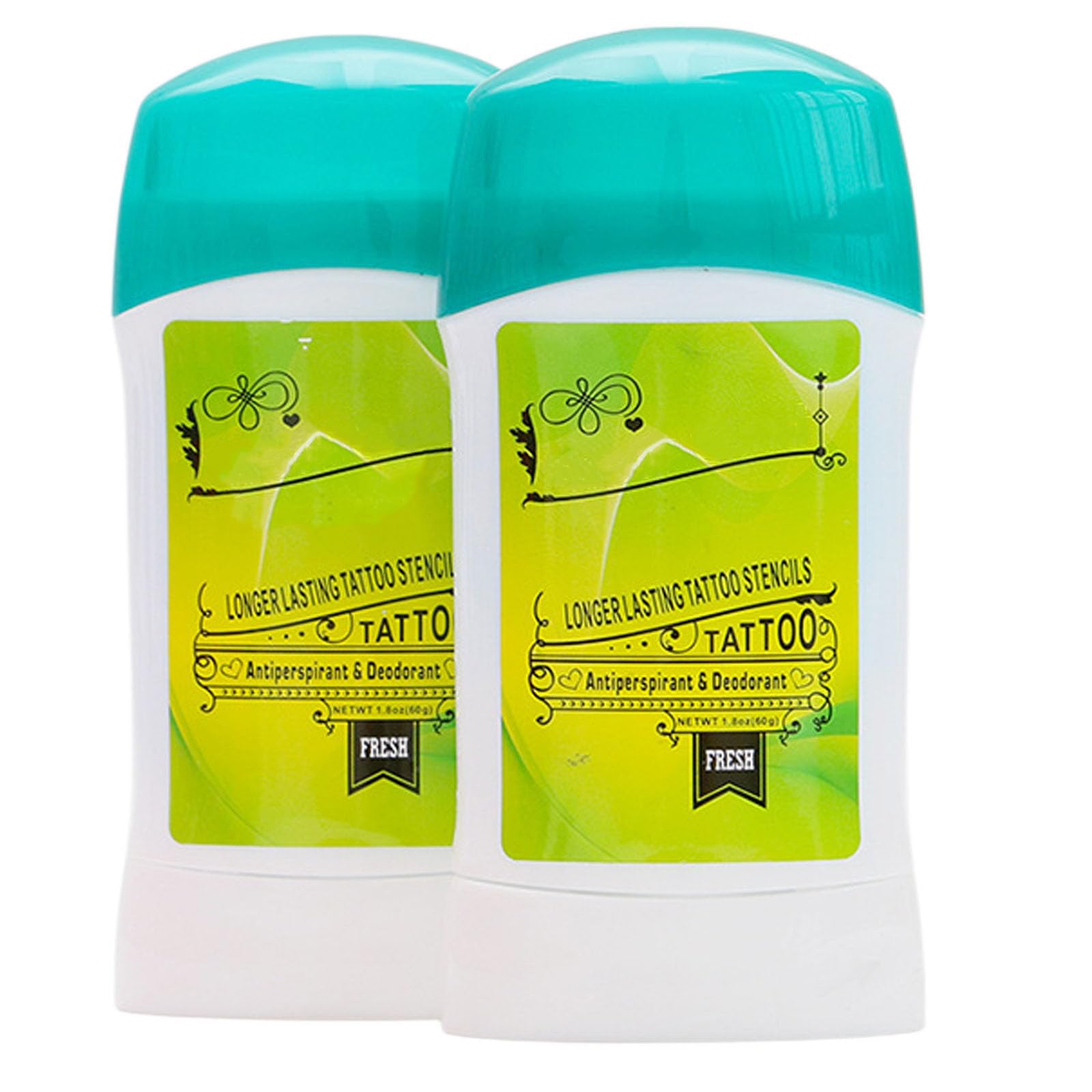 FONPOO 2Pcs Tattoo Transfer Gel, 51g Tattoo Transfer Cream Transfer Soap Best Effect for Temporary Tattoos - Perfect for Body Art Make-up on Wrist, LegBack, Arm