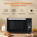 Techomey 1000W Combination Microwave Oven Grill Convection 34L view 2
