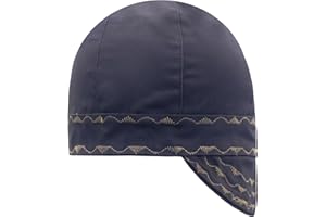 BOCOMAL Welding Cap High Deep CAT2 Flame Resistant Midweight 6 Pannel Welder Caps