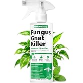 NatureStop Fungus Gnat Killer for Indoor Plants (16oz) | Fast-Acting, Natural Oil Formula, Plant-Safe, For Leaves &amp; Soil, Made in USA