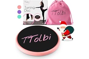 TTOLBI Premium Turning Boards for Dancers – Improve Spins, Technique & Balance, Ideal Turn Board for Ballet, Dancing & Figure Ice Skating, Portable Spin Disc for Dance & Spinner Disk Training Equipment
