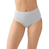 Wacoal Women's B-Smooth Seamless Full Coverage Brief Panty, 838175, Micro Chip