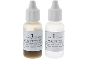 EURO TOOL Rs Mizar Replacement Chemical Kit for M-18-a9 and Et-18 Gold Testers