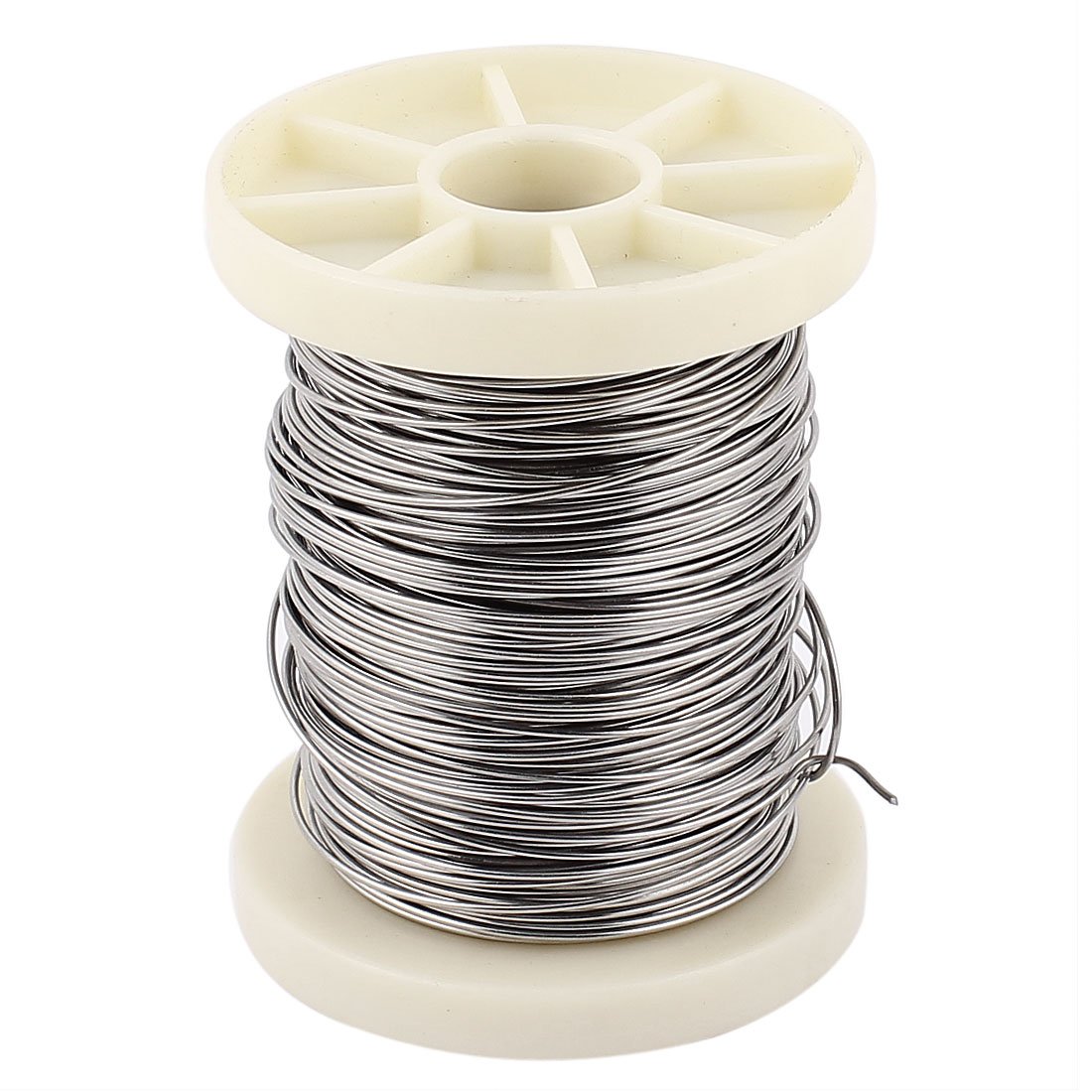 sourcingmap FeCrAl Wire 1mm 18 Gauge AWG 164ft Roll 0.515 Ohms/ft Heater