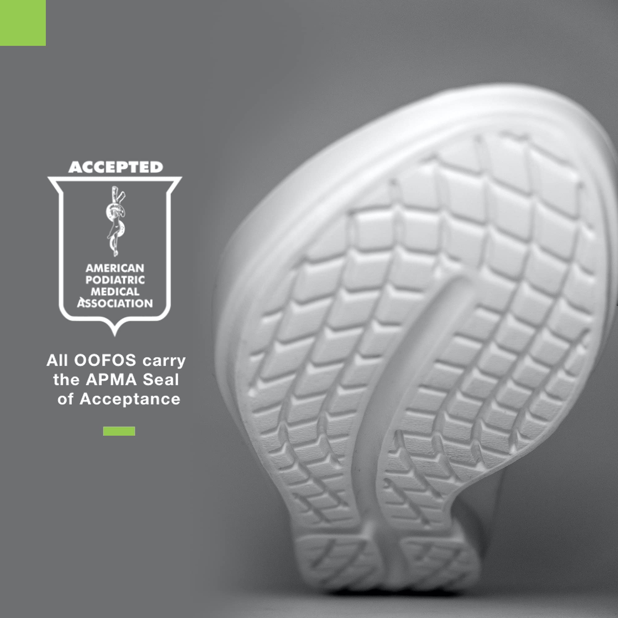 OOFOS OOahh Recovery Slide, Black - Women’s Size 6, Men’s Size 4