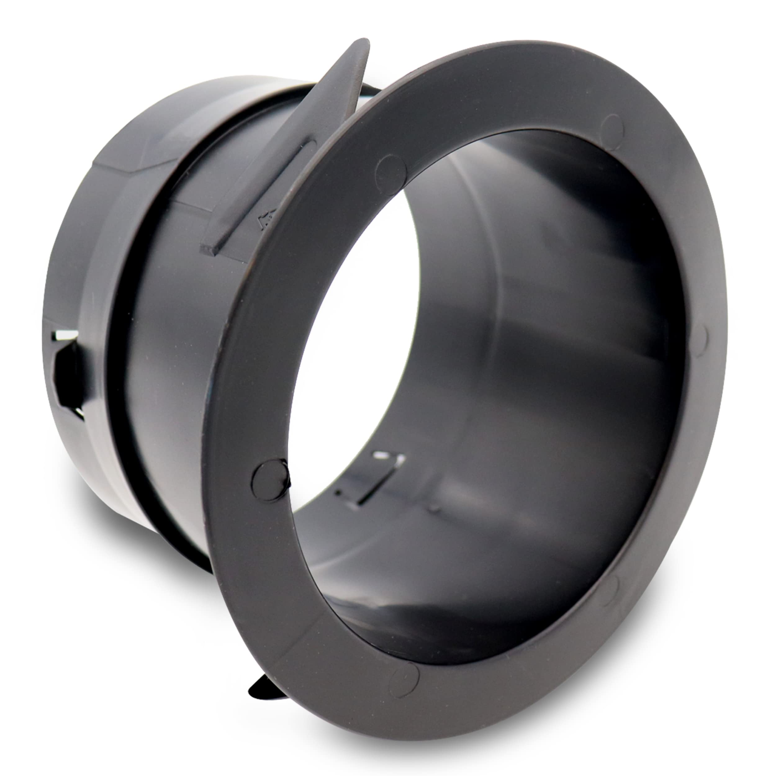 Trident cuff for ventilation mouth, diameter 125 mm, sleeve for VMC ventilation system, 32 claws, suitable for front and mouth, resistant and robust, made in France