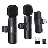 Gicorino Wireless Lavalier Microphone for