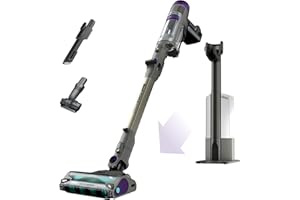 Shark Cordless Vacuum Cleaner with HEPA Filter, PowerDetect Clean & Empty, Powerful Suction, Auto-Empty System, Pet Hair Pickup, Carpets & Hardfloor, Dark Gray, IP3251