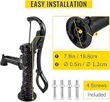 VEVOR Cast Iron Hand Pump Retro Garden Pond Water Spout 6.5cm Wide Black view 5