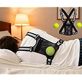 Prevent Back Sleeping,Sleep Position Trainer for Sleeping On Your Side,Adjustable Side Sleep Trainer to Stop Snore,Including Balls to Prevent Back Sleeping Positional Therapy for Snoring Relief.
