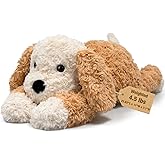 Bobbie & Laxi Weighted Stuffed Animals for Adults & Kids, 24" & 4.5lbs Sitting & Laying Dog Plush Toys Pillows with Removable Bag, Companion Gift for Boys and Girls, Puppy Plushies