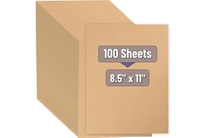 Mr. Pen- Kraft Paper Sheets, 100 Pack, 8.5 x 11, Kraft Paper, Brown Craft Paper Sheets, Craft Paper Sheets, Brown Printer Paper, Kraft Stationary Paper, Brown Kraft Paper, Kraft Printer Paper