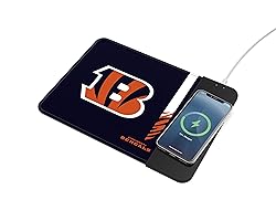 SOAR NFL Wireless Charging Mouse Pad, Cincinnati