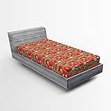 Ambesonne Car Race Track Fitted Sheet, Circuit