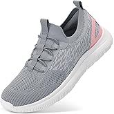 STQ Women Walking Shoes with Arch Support Comfort Lightweight Slip on Sneakers