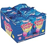 Fluffy Stuff Cotton Candy, Pink and Blue, 1oz Bag (Pack of 12) | Fresh Spun Floss Sugar, Retro Candy, Carnival, For Gifts, Party Favors