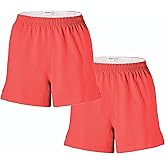 Soffe Womens Fashion Authentic Cheer Active Shorts - 2 Packs