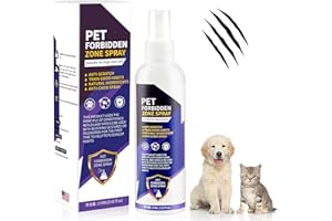 LFJUNW No Chew Spray for Dogs & Cats, 175ML - Bitter Apple Spray for Dogs to Stop Chewing, Effective Dog Deterrent Spray for Carpet Furniture, Anti Chew Spray for Puppies Indoor & Outdoor Safe Purple