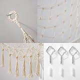 VISATOR Toy Hammock For Stuffed Animals Macrame Teddy Bear Holder 55" view 8