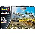 Revell RV03352 03352 3352 1:72 D-Day 75th Set Plastic Model kit, Various, 1/72