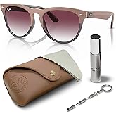 Ray-Ban RB4471 IRIS Phantos Shaped Sunglasses for Men & Women with Official RAYBAN Eyewear Kit