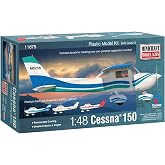 Minicraft Cessna 150 with Multiple Marking Options Model Kit, 1/48 Scale