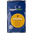 Amazon Fresh, Direct Trade Rwanda Ground Coffee, Light Roast, 12 Oz