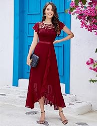 BeryLove Homecoming Dresses for Teens Wedding Guest