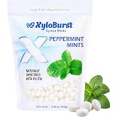 Xyloburst - Xylitol Mints | Sugar Free Breath Mints for Oral Health | Gluten Free, Vegan, Keto Friendly | Aspartame Free Mints | Peppermint | 275 Count