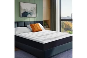 ONENICE 10 Inch Queen Mattress in a Box, Breathable Gel-Memory Foam Plus Pillowtop Mattress for Pressure Relief, CertiPUR-US Certified Bed in a Box, Fiberglass-Free