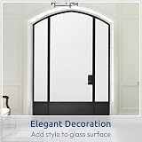 rabbitgoo Window Film Privacy Frosted, 44.5x200 cm, UV Blocking, No Glue view 8