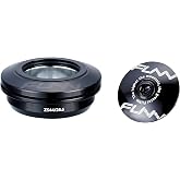 Funn Descend ZS44/28.6 Upper Headset, Zero Stack, Angular Contact Bearings | Precision machined 6061 alloy, anodized finish, 30g, pairs with any lower cup, MTB, road and gravel use, BMX