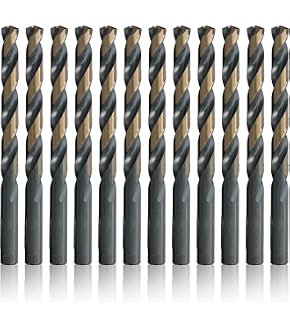 Gyros High Speed Steel Drill Bit No. 58 – Wire Gauge Size, Vial Of 12, For Metal & Deep Hole Drilling
