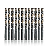 Drill America #10 High Speed Steel Black & Gold KFD