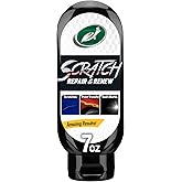 Turtle Wax Scratch Repair and Renew, Car Scratch Remover, Tackles Swirl Marks, Paint Transfer, Headlight Oxidation, Water Spot Remover for Cars, Safe for All Paint Colors, 7oz (Pack of 1)