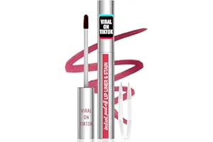 iMethod Lip Stain - Lip Liner Stain, Peel Off Lip Stain with Tweezer, Natural Long Lasting Lip Stain Peel Off, Waterproof, Easy to Use, Stay On All Day, Mauve