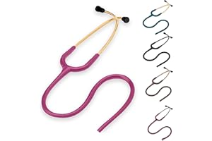 MOTIVATEM Stethoscope Replacement Tubing Compatible with Littman Classic III – Durable, Flexible Stethoscope Tube Accessory to Replace Damaged Tubing (Raspberry)