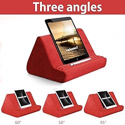 Soft Tablet Stand Pillow with Pocket,Tablet Cushion