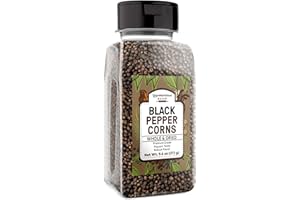 Unpretentious Whole Black Peppercorns, Pepper Mill & Grinder Refill (9.6 Ounce)