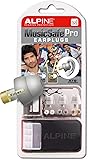 Alpine MusicSafe Pro Filter Ear Plugs for Musicians - Silver