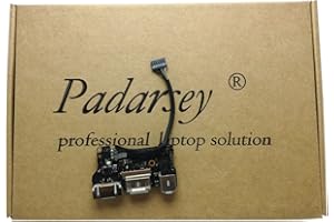Padarsey Replacment New DC-in Jack I/O Board Compatible For MacBook Air 13" A1466 MD760 820-3455-A (Mid 2013, Early 2014)