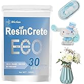 JDiction ResinCrete, 1000G Water-Based Eco-Friendly Formula, 20-30 Minutes Demold Fast Curing Eco Casting for Beginners, Mineral Casting Powder, Easy Mix for DIY Home Art