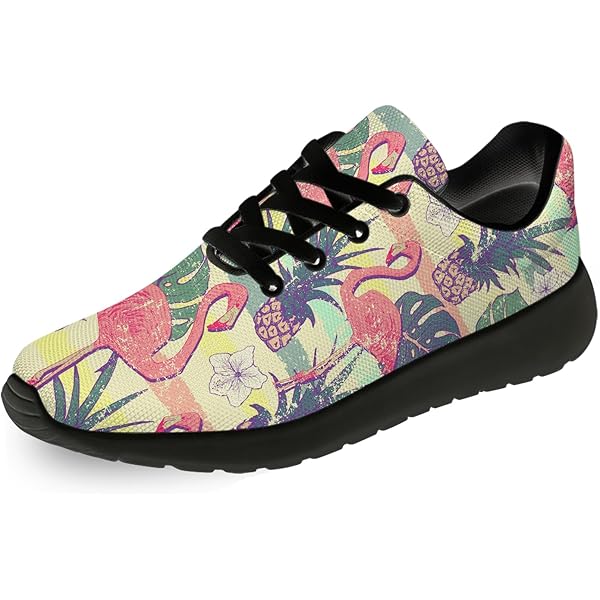 Amazon.com | Generic Flamingo Shoes for Women Men Running Shoes