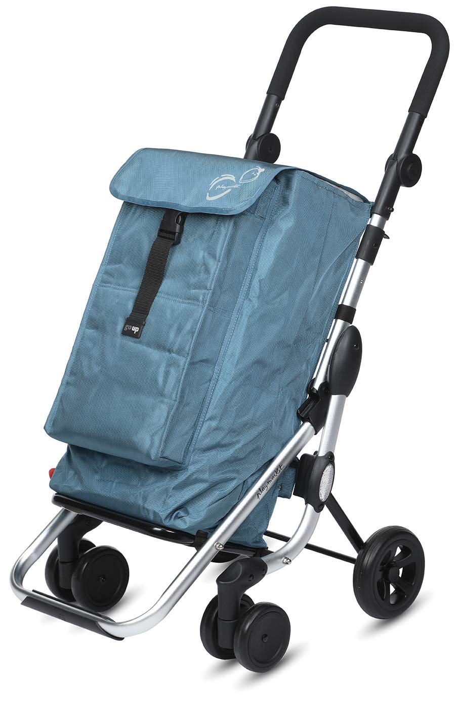 Playmarket Go Up Basic Suitcase, 110 cm, 39.5 liters, Blue (Mist)