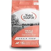 NutriSource Grain Free Seafood Select Small Bites Dog Food, 12lb | Multi-Protein, Good4Life Probiotics, No Corn Wheat or Soy, Regional Ingredients